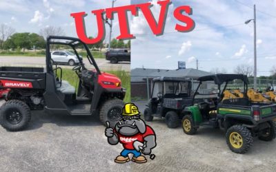 UTVs For Residential or Jobsites