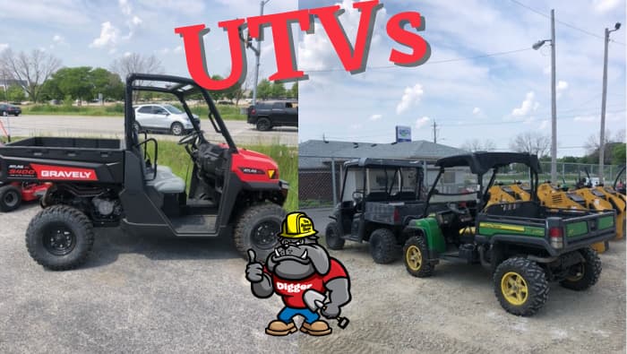 UTVs The Rental Guys in Moline, IL has UTVs