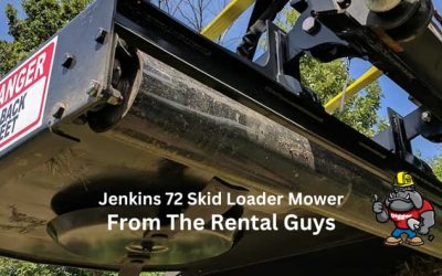 Jenkins Brush Mower for Skid Loader