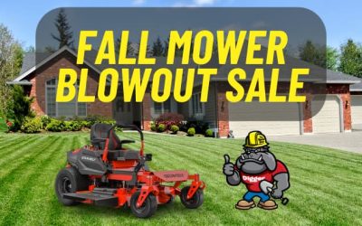 Fall Mower Blowout Sale at The Rental Guys