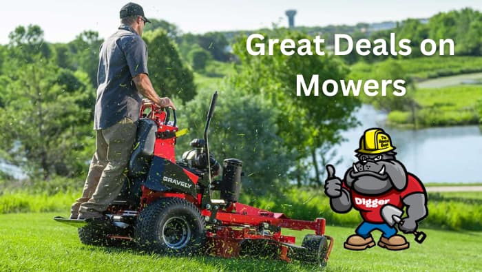 Great deals on Gravely mowers