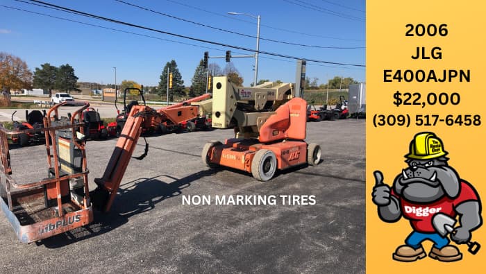 JLG E400 AJPN Articulated Boom Lift