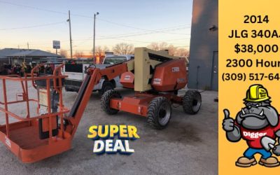 2014 JLG 340AJ 4WD