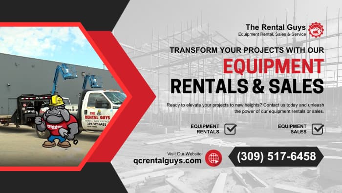 700×395 QCRentalGuys The Rental Guys Equipment Rentals, Sales & Service