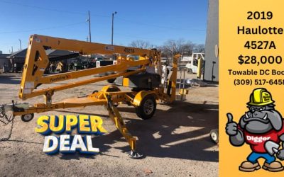 2019 Haulotte Towable Boom