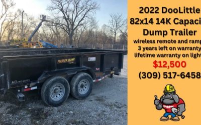 🚨 FOR SALE: Top-Notch 2022 DooLittle Dump Trailer 82×14 14K 🚨