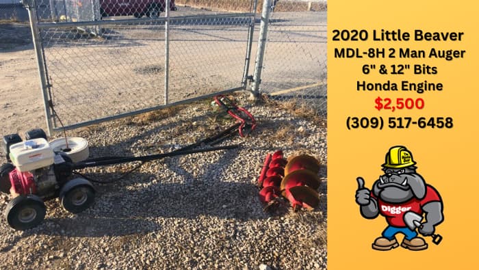 2020 Little Beaver MDL-8H 2 Man Auger