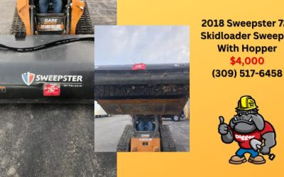 2018 Paladin 72″ Skidloader Sweeper