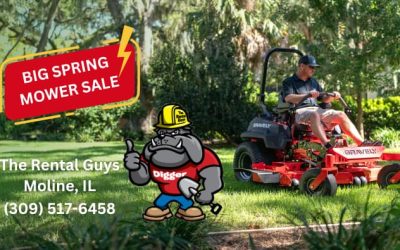 Get Your Lawn Lush! The Rental Guys’ Spring Mower Sale is ON in Moline, IL