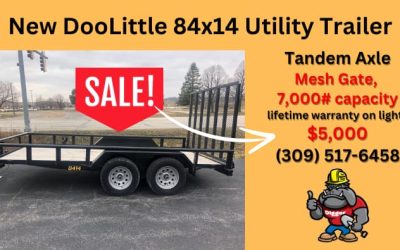 New DooLittle Utility Trailer – Your Powerful Hauling Partner!