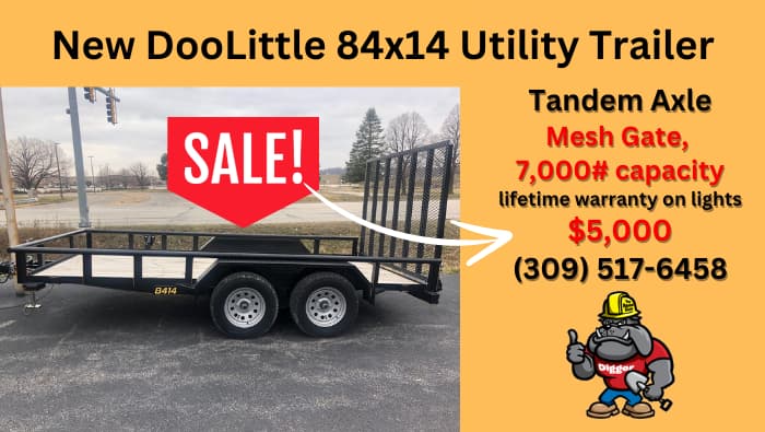 700×395 Doolittle Utility Trailer New DooLittle Utility Trailer β Your Powerful Hauling Partner!