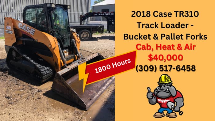 Case TR310 Track Loader The Rental Guys Moline IL Quad Cities Rental Experts - Case TR310 Track Loader