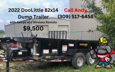 2022 DooLittle 82×14 Dump Trailer