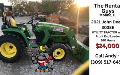 For Sale: 2021 John Deere 3038E Utility Tractor with Loader – Only 360 Hours!