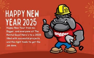 š¾ Happy New Year from Digger and The Rental Guys! š¾