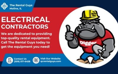 Diggerâs Guide to Equipment Rentals for Quad City Electrical Contractors | The Rental Guys