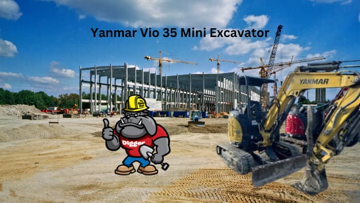 Yanmar Vio 35 Mini Excavator Yanmar Vio 35 Mini Excavator