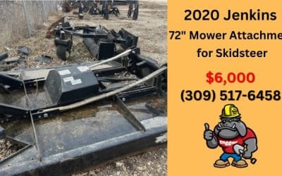 2020 Jenkins 72″ Mower Attachment for Skidsteer for Sale