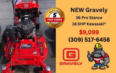 NEW Gravely Pro-Stance 36″ Mower β 18.5 HP Kawasaki Engine for Sale