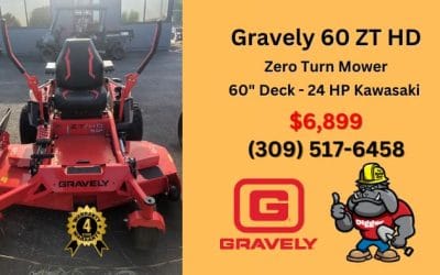 Gravely ZT HD 60″ Zero Turn Mower β On Sale for $6,899