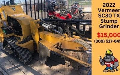 2022 Vermeer SC30TX Stump Grinder