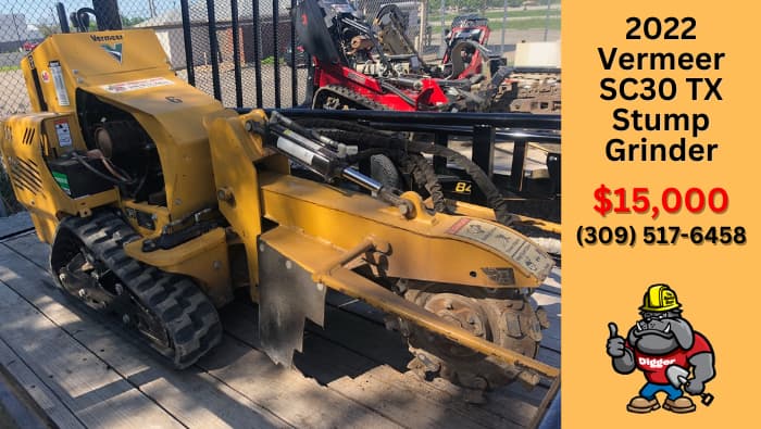 Vermeer SC30TX Stump Grinder