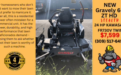 Gravely ZT HD 60″ Stealth Zero Turn Mower β $7,599