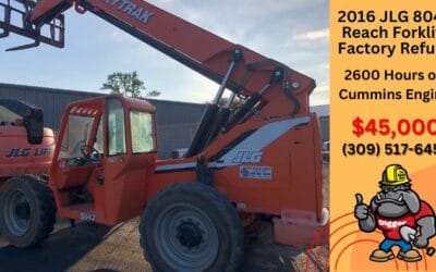 2016 JLG 8042 Reach Forklift β Factory Reconditioned