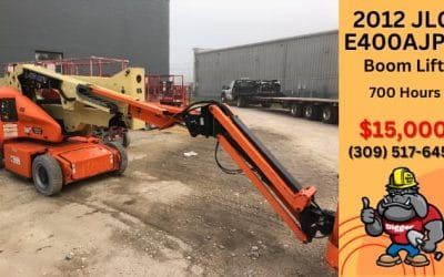 2012 JLG E400AJPN Electric Boom Lift for Sale in Moline, IL | $15,000