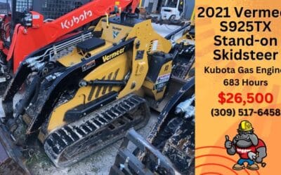 2021 Vermeer S925TX Skid Loader β Kubota Engine β $26,500