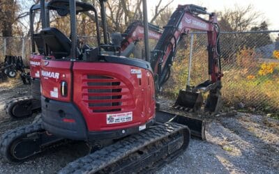 2021 Yanmar Vio 35 Mini Excavator for Sale – $30,000