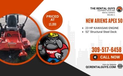 New Ariens Apex 52″ Zero Turn Mower for Sale – $5,899