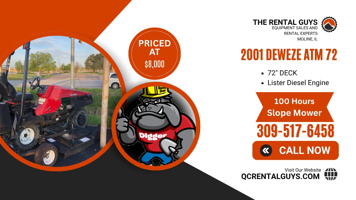 Deweze ATM 72 Slope Mower