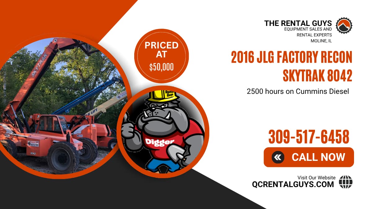 2016 JLG Factory Recon Skytrak 8042