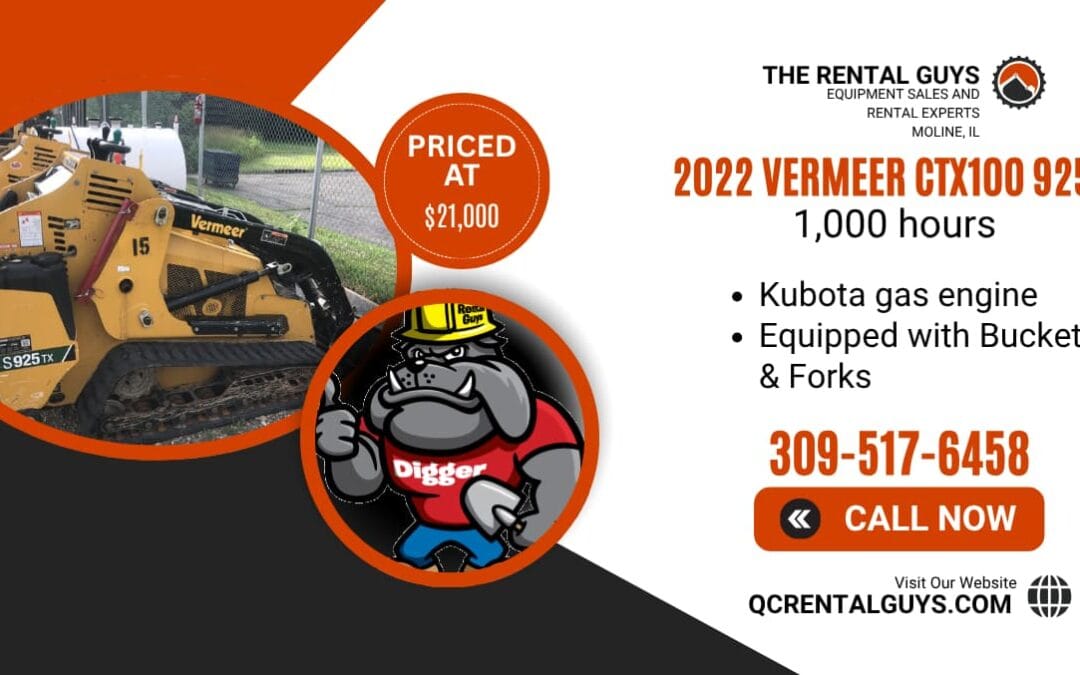 2022 Vermeer CTX100 925Tx