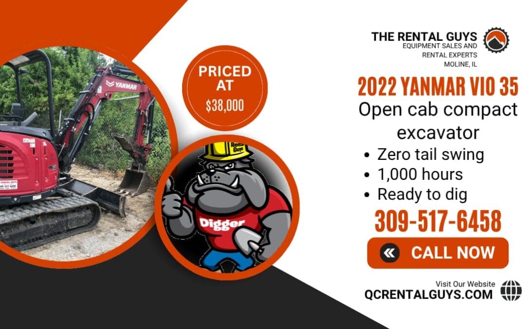 Compact Excavator. Serious Capability.