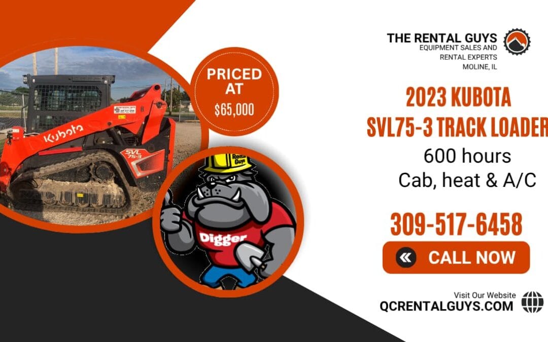 2023 Kubota SVL75-3 Compact Track Loader