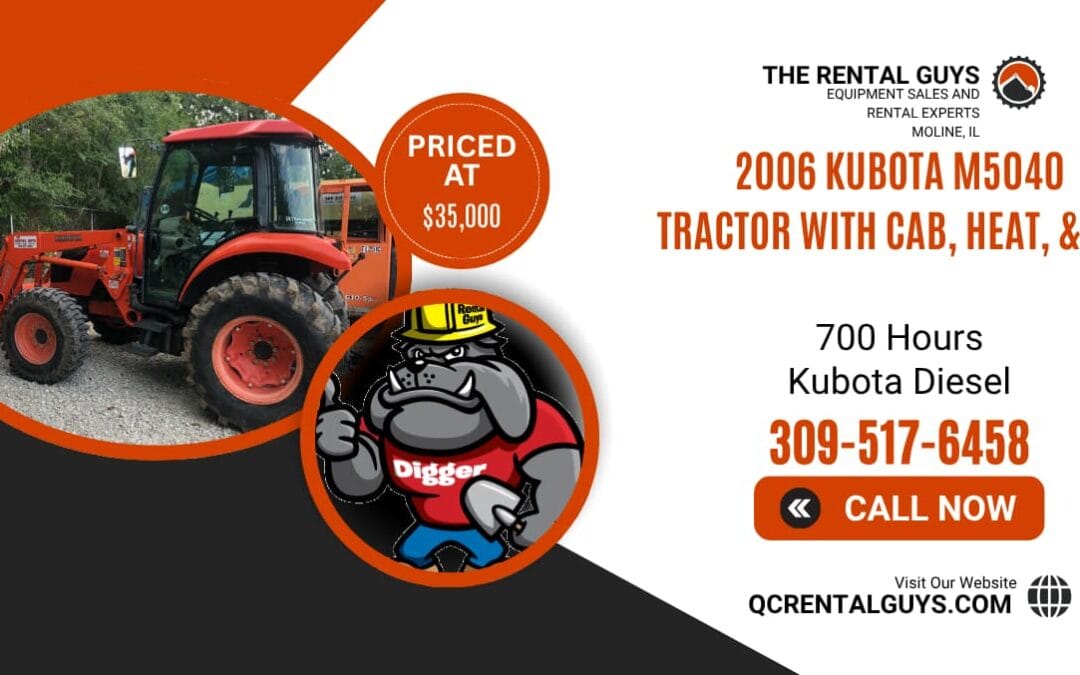 2006 Kubota M5040 Tractor For Sale